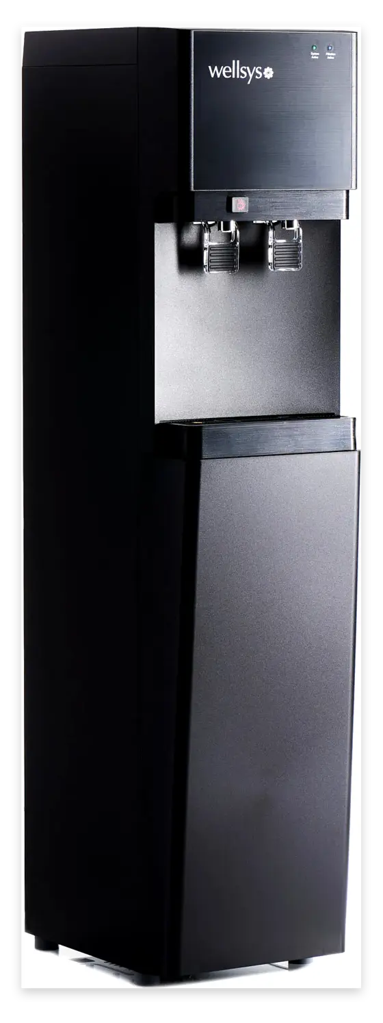 BWS W5 bottleless office water cooler and dispenser — slim, space-saving design for commercial breakrooms